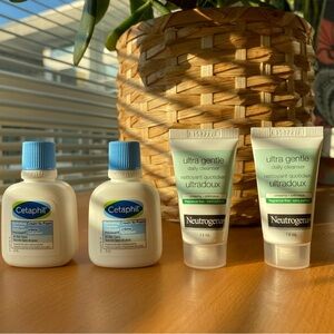 3/$40 🦙 Neutrogena & Cetaphil Cleansers x4